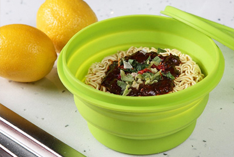  方便的矽膠折疊碗（wǎn）